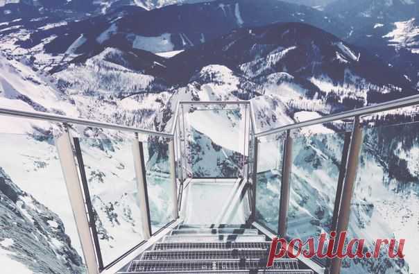 Смотровая площадка в Австрии / Социальная погода