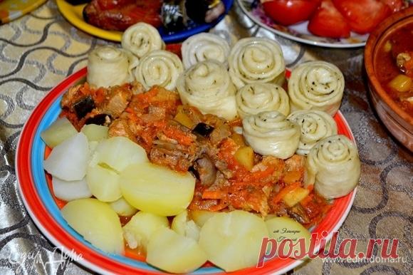 Слоеный хинкал