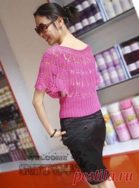 Ананасовый блузон - Топ.Майка