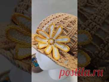 МК tutorial чи треба?#crochetideas #lifehacks #summerhat #nicehat#howcrochethat