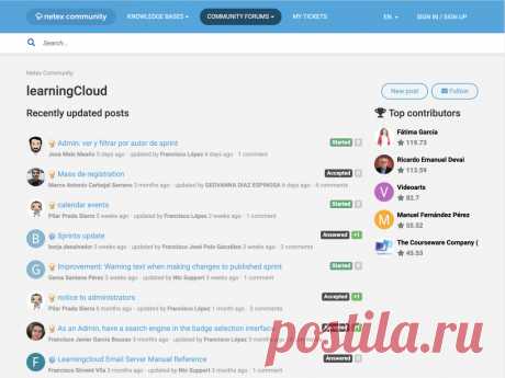 UserEcho: Community forum