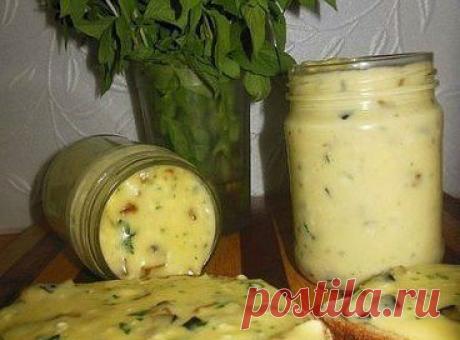 Домашний плавленый сыр с шампиньонами - нереальная вкуснятина!