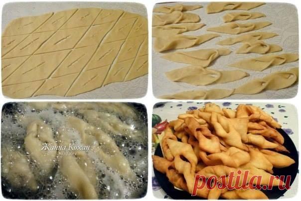 Воздушный хворост Воздушный хворост-очень вкусно!!!