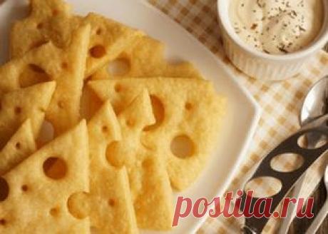 Крекеры с сырным вкусом