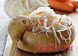 Капуста в бочке.