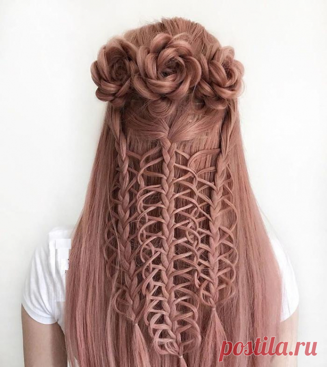 17-летняя мастер-самоучка плетет невероятные косы: фото ее работ