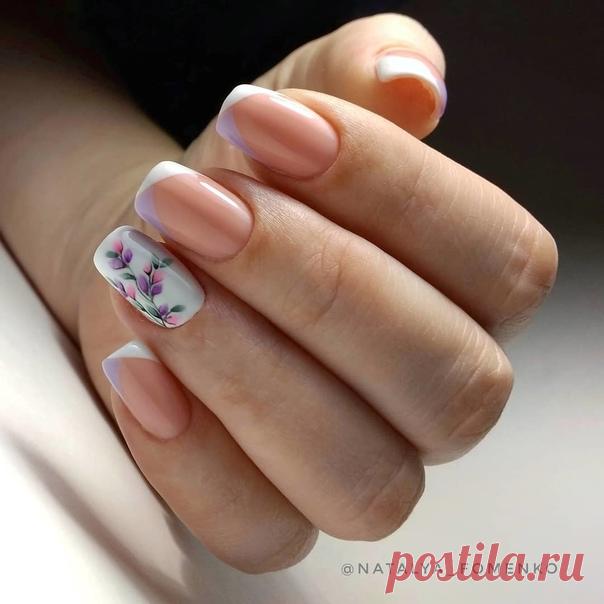 Запись на стене Весенний френч 💅