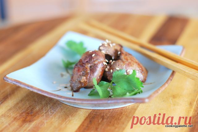 Глазированная куриная печень - Cooking Palette, Нина Фомина » Cooking Palette