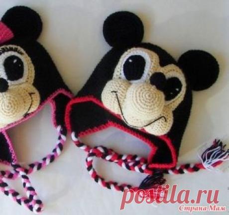ШАПКА Минни МАУС крючком Minnie Mouse - Страна Мам