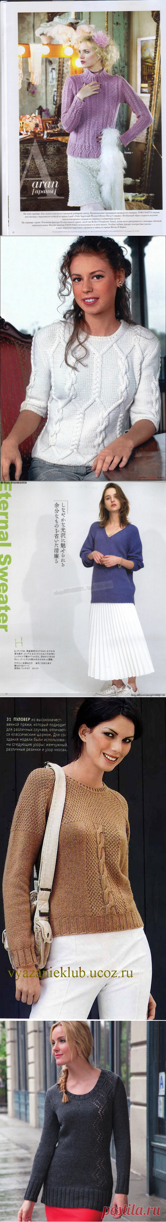 Пуловеры и туники теплые спицами | Записи в рубрике Пуловеры и туники теплые спицами | Дневник Marinichka