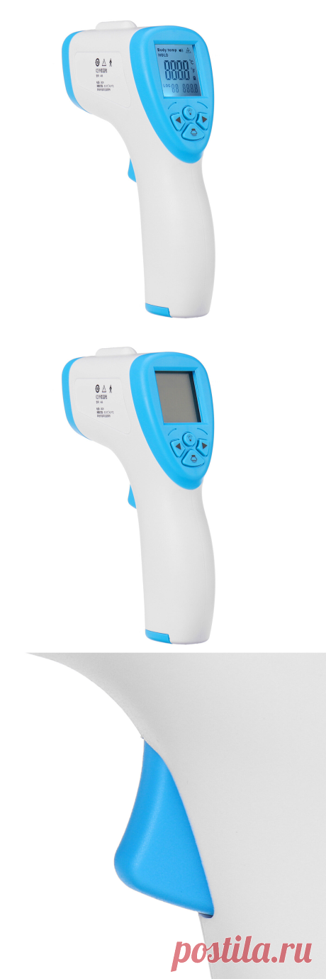 digital infrared thermometer forehead infrared thermometer non-contact body digital thermometer with lcd display at Banggood