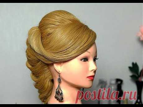 Wedding prom hairstyles for long hair. Свадебная , прическа на выпускной на длинные волосы. - YouTube