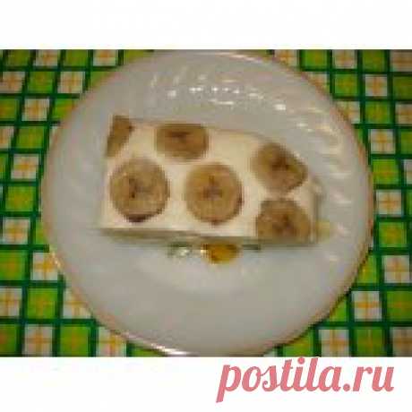 Творожная запеканка с бананами Кулинарный рецепт