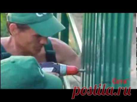 Монтаж ворот и калитки для заборов «Модуль»
