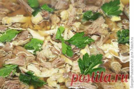 Домашний Холодец из говядины и курицы