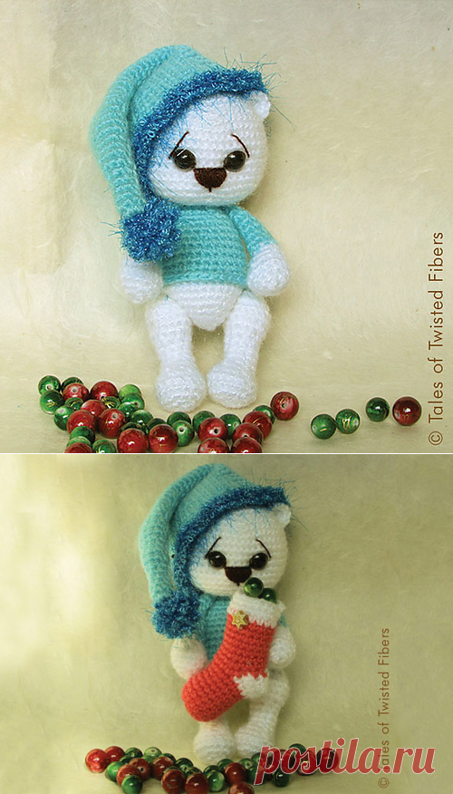 Новогодний мишка амигуруми. Схема вязания. | Амигуруми — схемы, амигуруми крючком, вязание и игрушки амигуруми. Амигуруми всех стран!