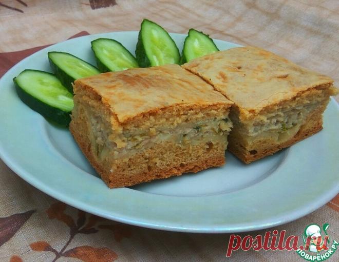 Пирог на кефире с мясом – кулинарный рецепт