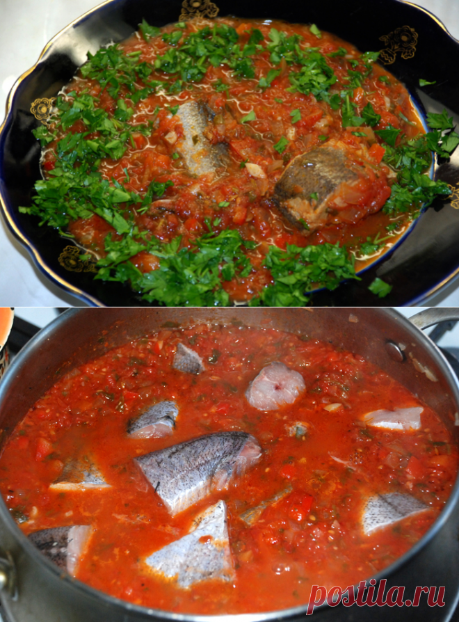 Храйме — тушеная рыба