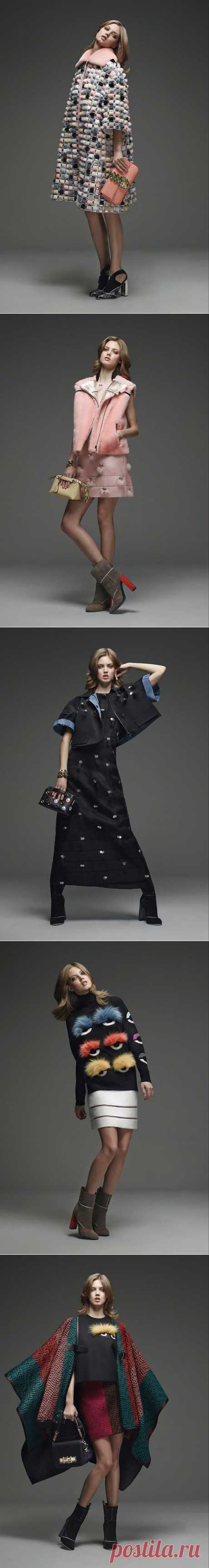 Fendi Pre-Fall 2015 / Лукбуки / ВТОРАЯ УЛИЦА