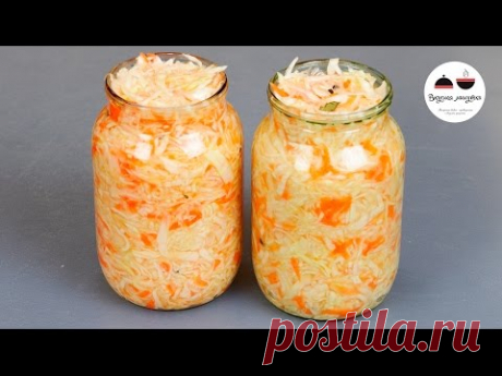 Квашеная капуста  Вкусная и ХРУСТЯЩАЯ  Delicious Sauerkraut - YouTube
