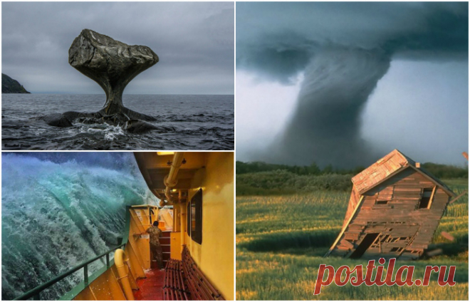 15 доказательств, как стихия может заставить почувствовать человека ничтожеством . Милая Я
