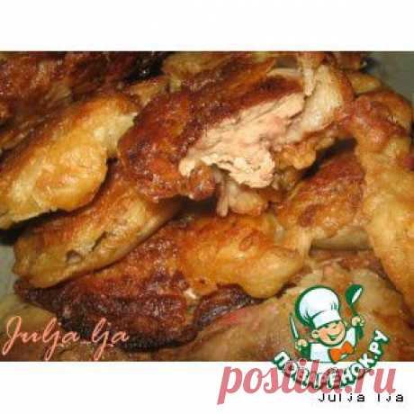 Нежнейшая куриная печень с майораном, в хрустящем пивном кляре - кулинарный рецепт