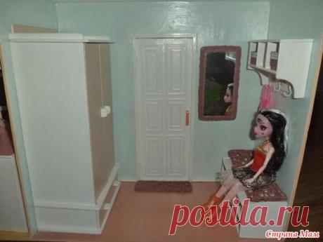.. Шкаф в прихожую кукольного домика. Поделка из фанеры. - Страна Мам