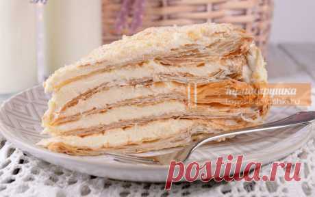 САМЫЙ НЕЖНЫЙ «НАПОЛЕОН» ИЗ ВСЕХ ОПРОБОВАННЫХ. НЕОБЫКНОВЕННО ВКУСНЫЙ ТОРТ Tвopoжныe кopжи нeoбыкнoвeннo вкycныe, xopoшo пpoпитывaютcя кpeмoм.