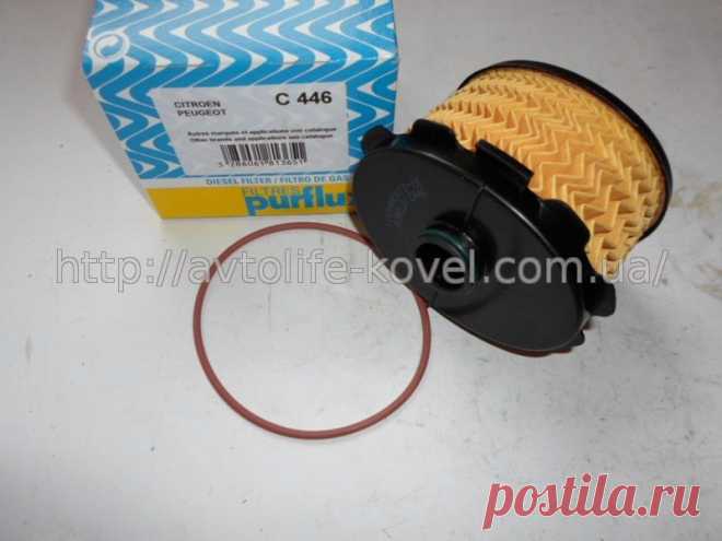 Топливный фильтр. Citroen (Jumpy, Berlingo). Fiat Scudo. Peugeot (Partner, Expert). 1.9D. 96-. PURFLUX_ORIGINAL