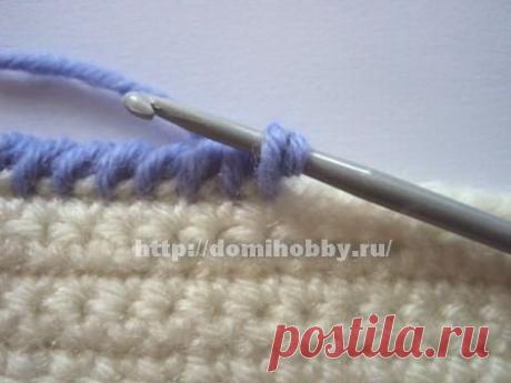 &quot;Рачий шаг&quot;, пышный &quot;Рачий шаг&quot; - способы вязания