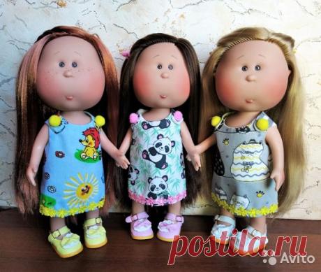 Платье для куклы nines d'onil mia купить в Приозерске | Личные вещи | Авито