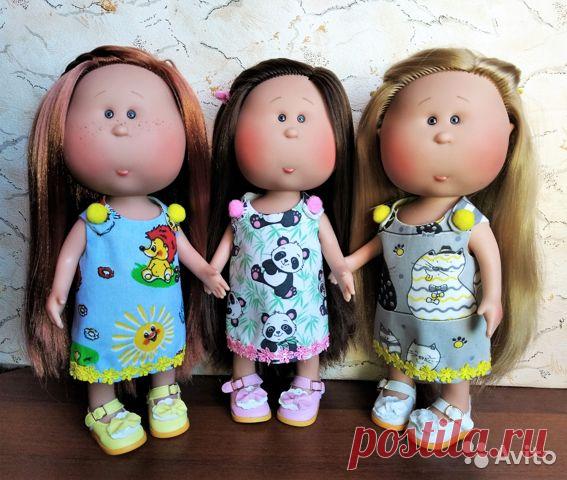 Платье для куклы nines d'onil mia купить в Приозерске | Личные вещи | Авито