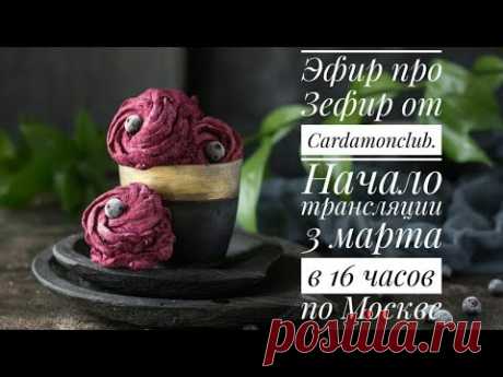 Приготовление зефира в прямом эфире. Ответим на все ваши вопросы!