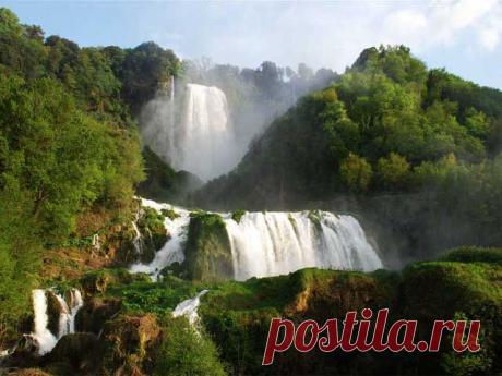 Мраморный водопад