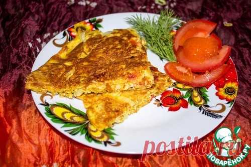 Вермишелевый омлет - кулинарный рецепт