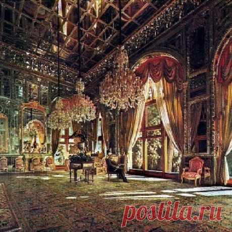 Golestan Palace, Tehran. The Hall of Mirrors   | Найдено на сайте facebook.com.