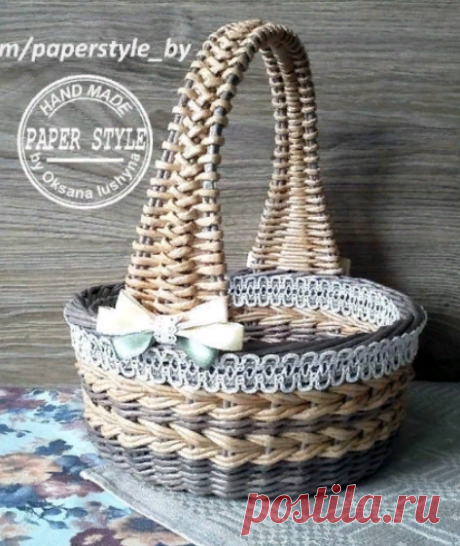 PAPER STYLE - изделия из бумажной лозы. Беларусь