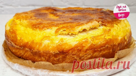 Пирог слоеный, с нежным кремом  | Еда на любой Вкус MIX | Дзен