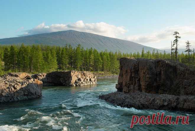 Плато Путорана, горы Путорана, Россия.