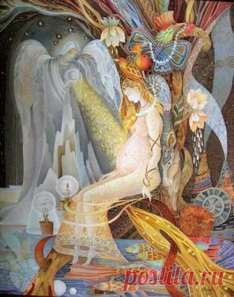 Храни меня, мой талисман...Российская художница Любовь Тощеева