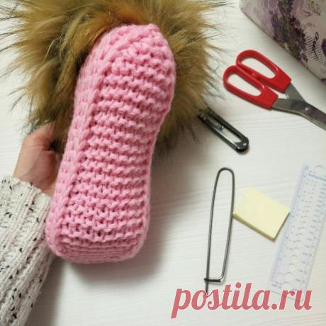 Мини-унты или бабуши спицами + как вязать удобную овальную пятку | Записки Спицеманьяка | Яндекс Дзен