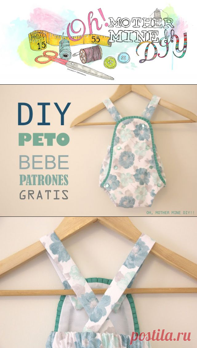 DIY Peto PELELE de bebe (patrones gratis) | | Oh, Mother Mine DIY!!