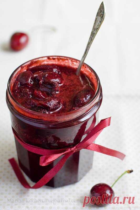 Черешневый конфитюр с шоколадом - Home is in the kitchen — LiveJournal