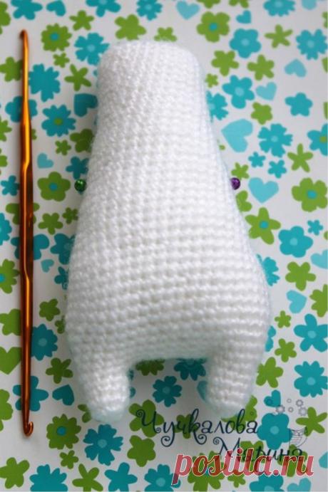 AMIGURUMI POLARISKY WHITE BEAR