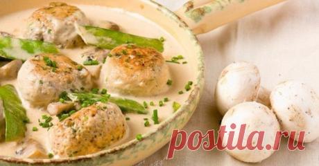 Фрикадельки грибные