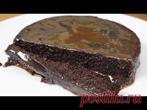 Без сахара и муки! Шоколадный торт за 5 минут приготовления.