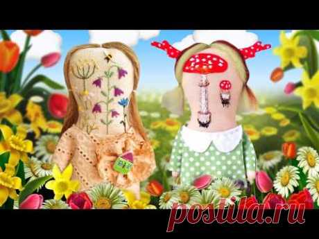 Шьем кота пирата и помоешника. Урок 1. Примитивный мир. Текстильные куклы. Обучение.
