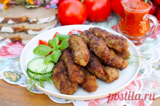 Колбаски чевапчичи на сковороде рецепт с фото пошагово - 1000.menu