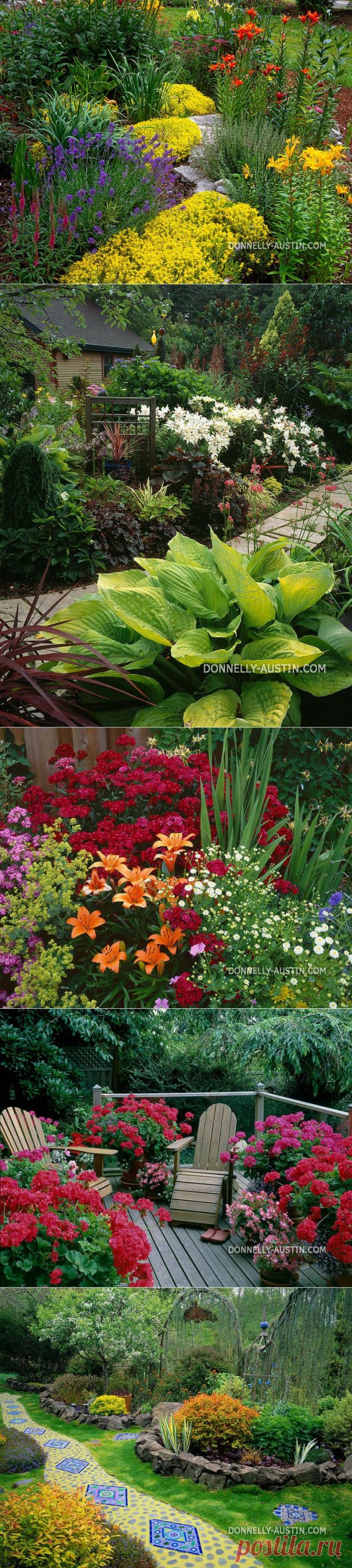 Сады на острове Vashon-Maury (Штат Вашингтон, США)