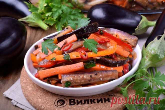 Хе из баклажанов по-корейски (салат-закуска): самый вкусный рецепт с фото